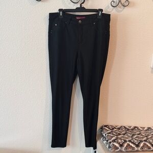 Royalty For Me Black Pants with Magenta Label
